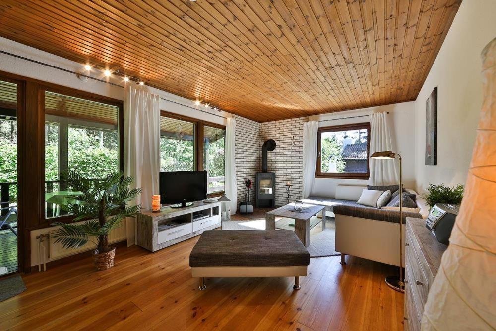 Waldsee-Ferienhaus-Mit-Kamin-W-Lan 克劳斯塔尔-采勒费尔德 外观 照片
